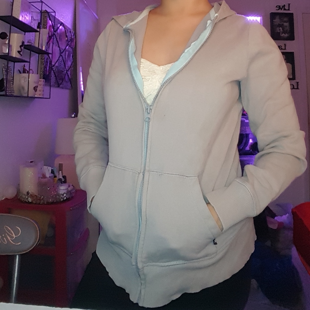 Light Grey sweater size small Unisex